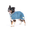 Coats - Ruff And Tumble Classic Dog Drying / Cooling Coat (Fabric Trim) - Sandringham Blue