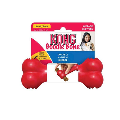 Kong Goodie Bone – (S / M / L) - Dental Chew Toy - Can use with dog treats