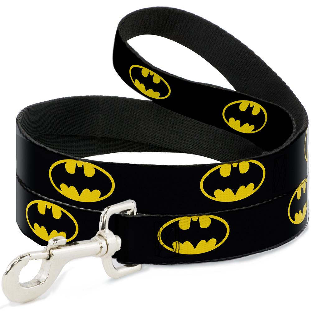 Pink fashion batman dog collar