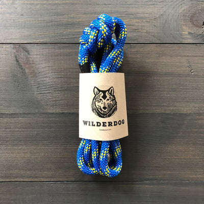 Wilderdog - Wilderdog Mariner Dog Collar + Quick Clip Leash (150cm) - Made Of Rock Climbing Rope