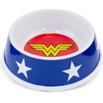 Buckle-Down - Wonder Woman - Melamine Pet Bowl (473ml) - Officially Licensed