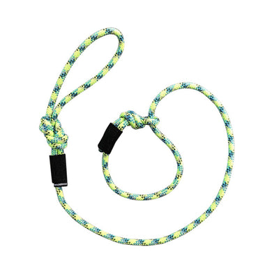 Wilderdog - Wilderdog Slip Dog Lead (150cm) -  Lime Reflective - Made Of Rock Climbing Rope